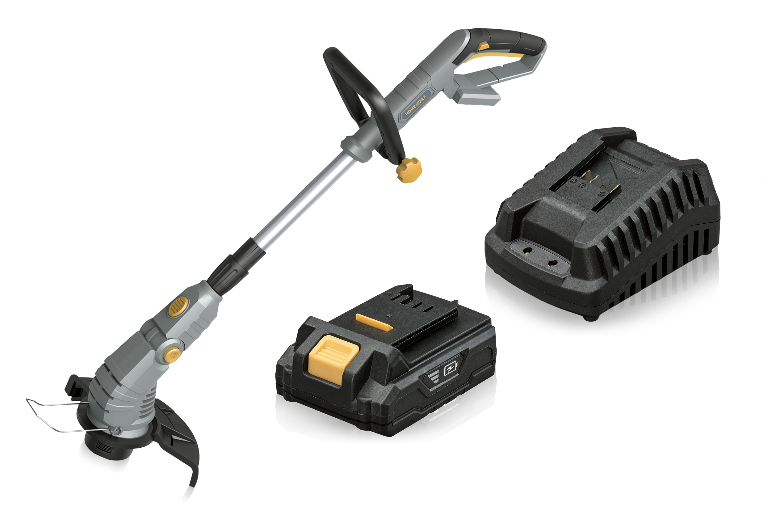 Grästrimmer Homeworx 20V Kit