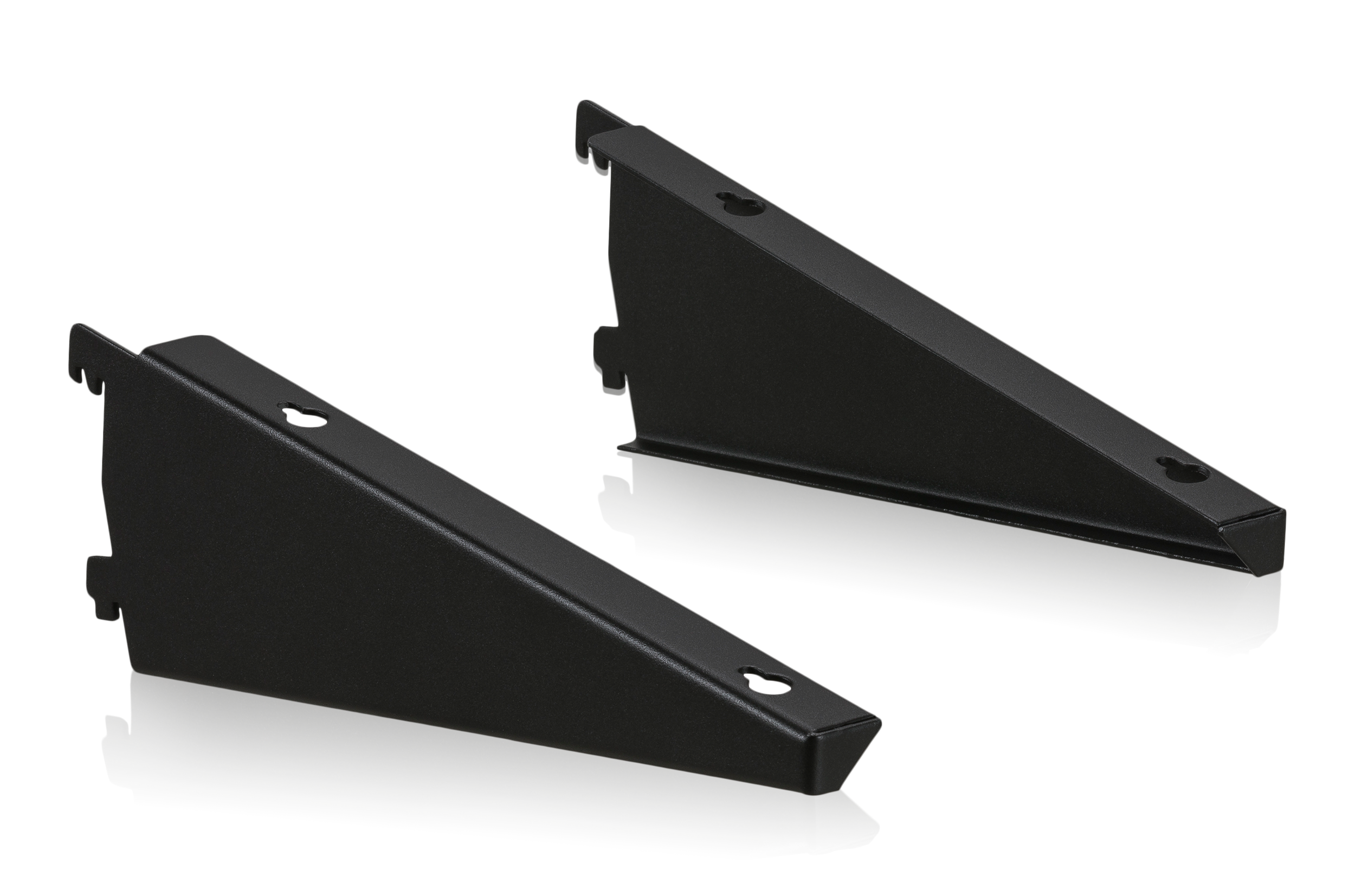 Hyllkonsoler Vinklingsbara 300 mm Svart