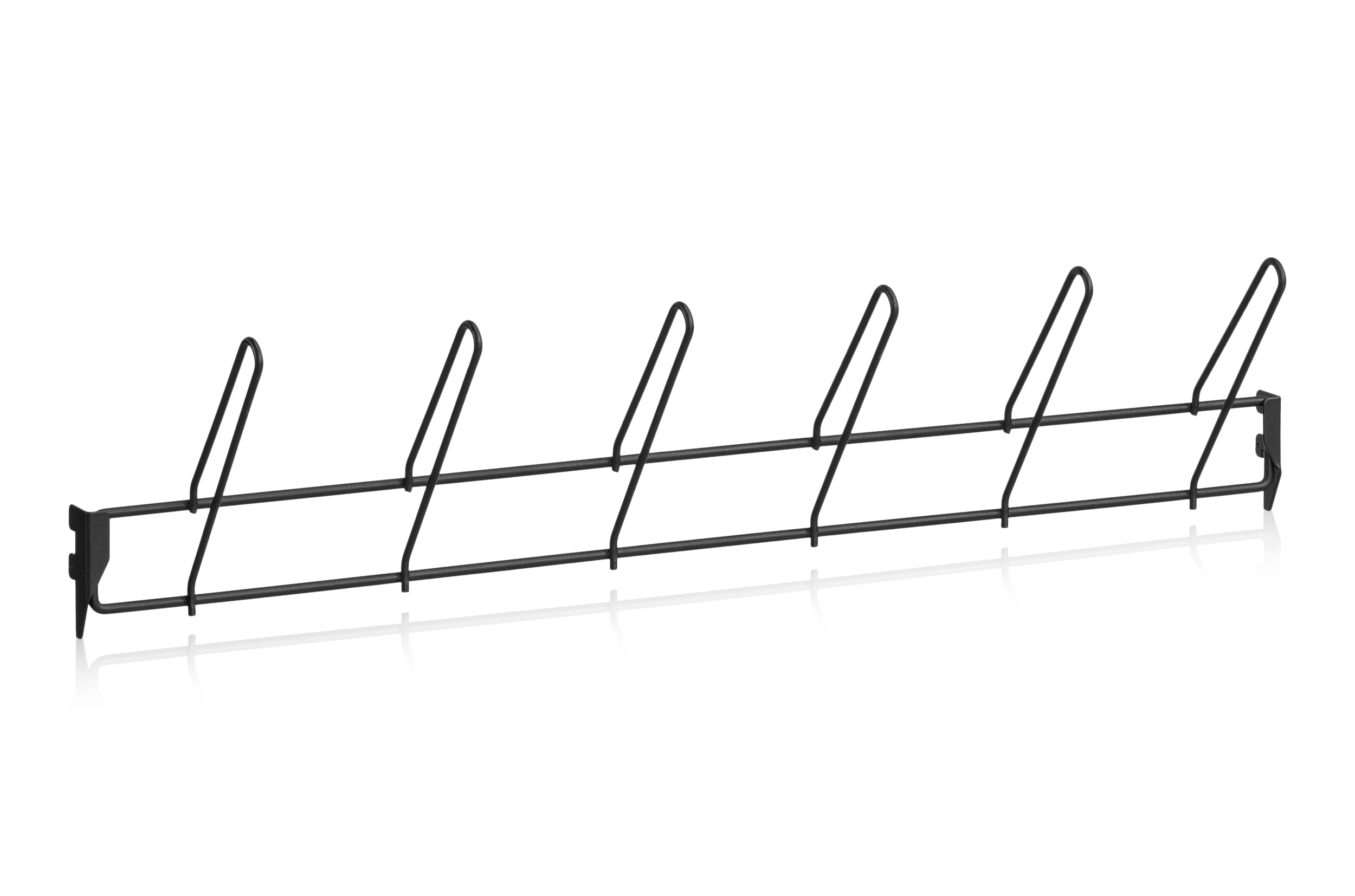 Stövelupphängningslist 900 mm Svart