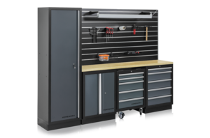 Garageinredning Homeworx Spårpanel Komplett 2