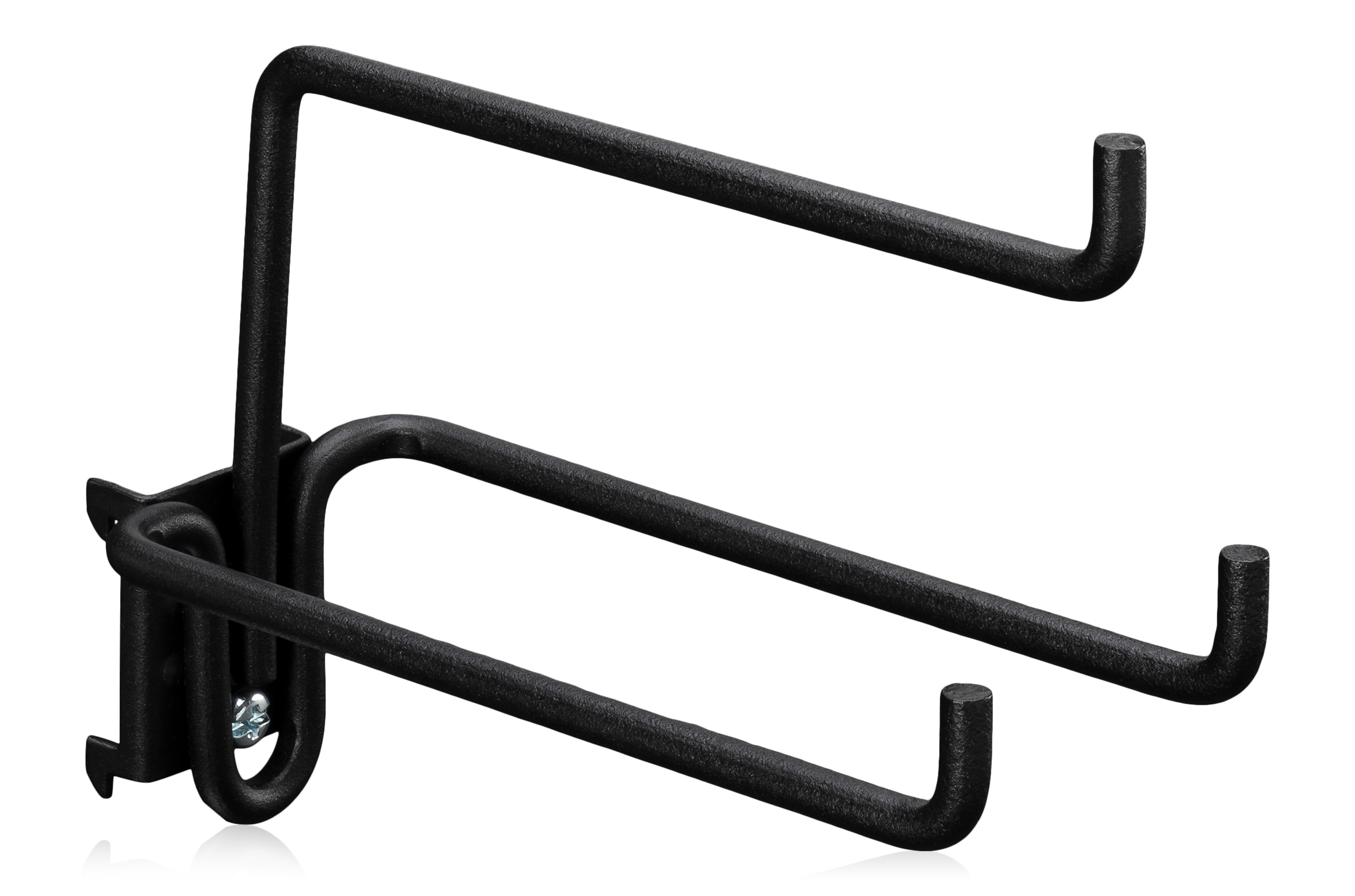 Tångkrok 150x60x60 mm 5-pack Svart