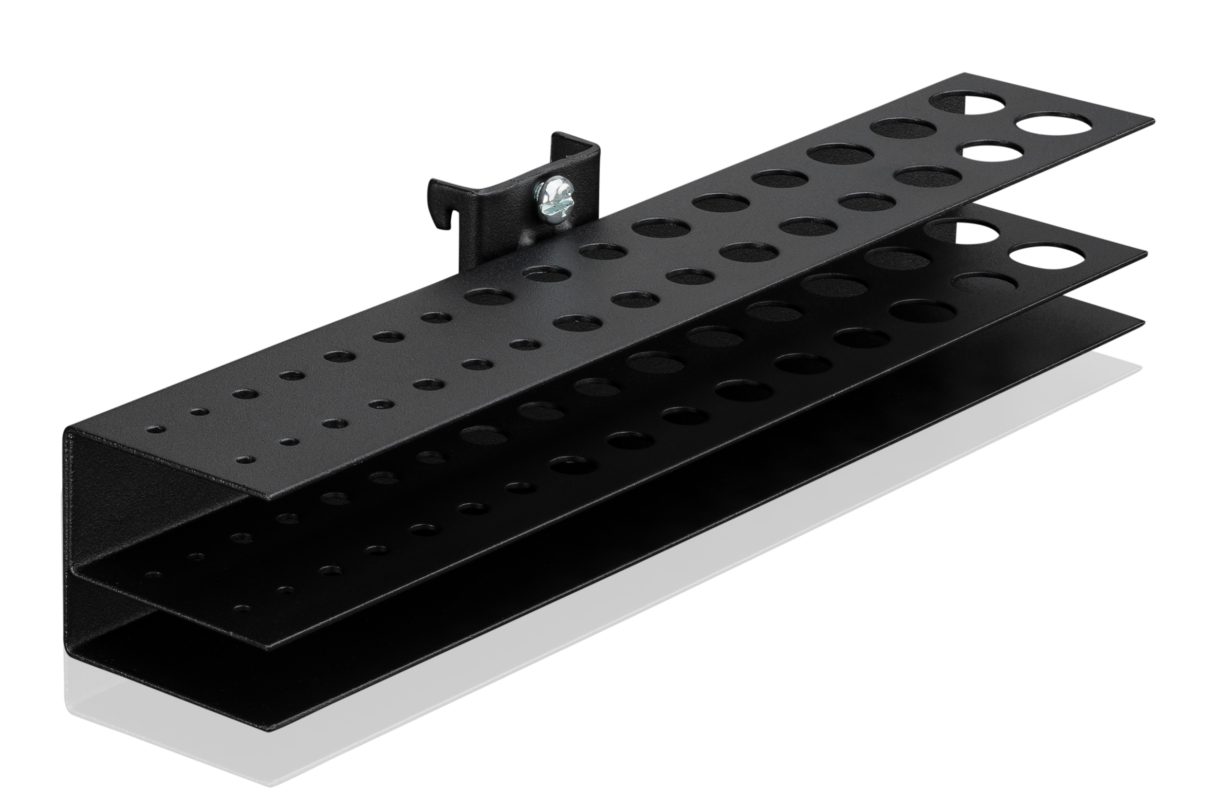 Borrhållare 240x3-14 mm 1-pack Svart