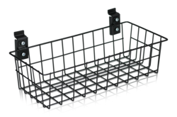 Trådkorg 385x180x100 mm spårpanel