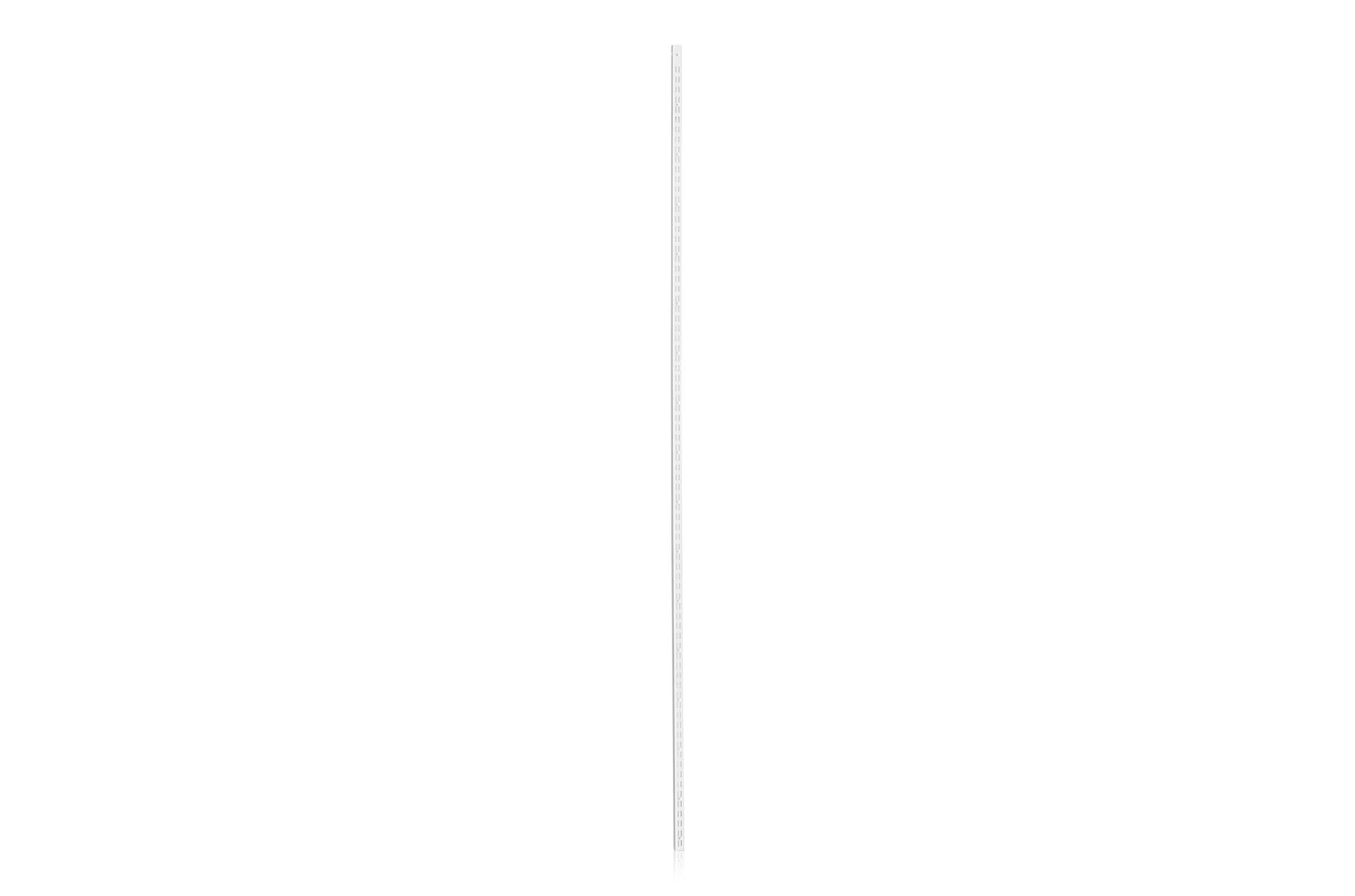 Väggskena 2600 mm Vit