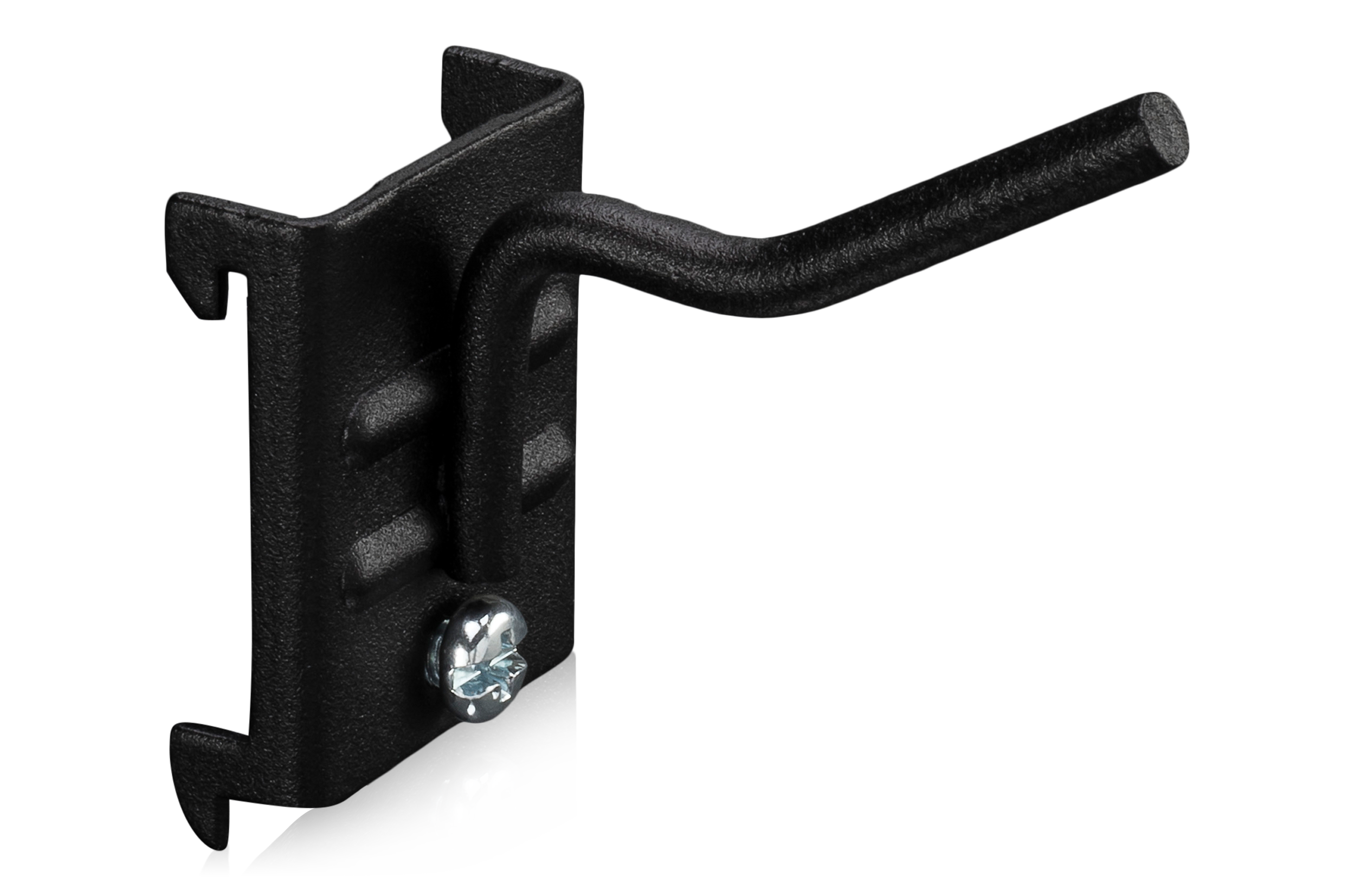 Enkelkrok Vinklad 50x5 mm 5-Pack Svart