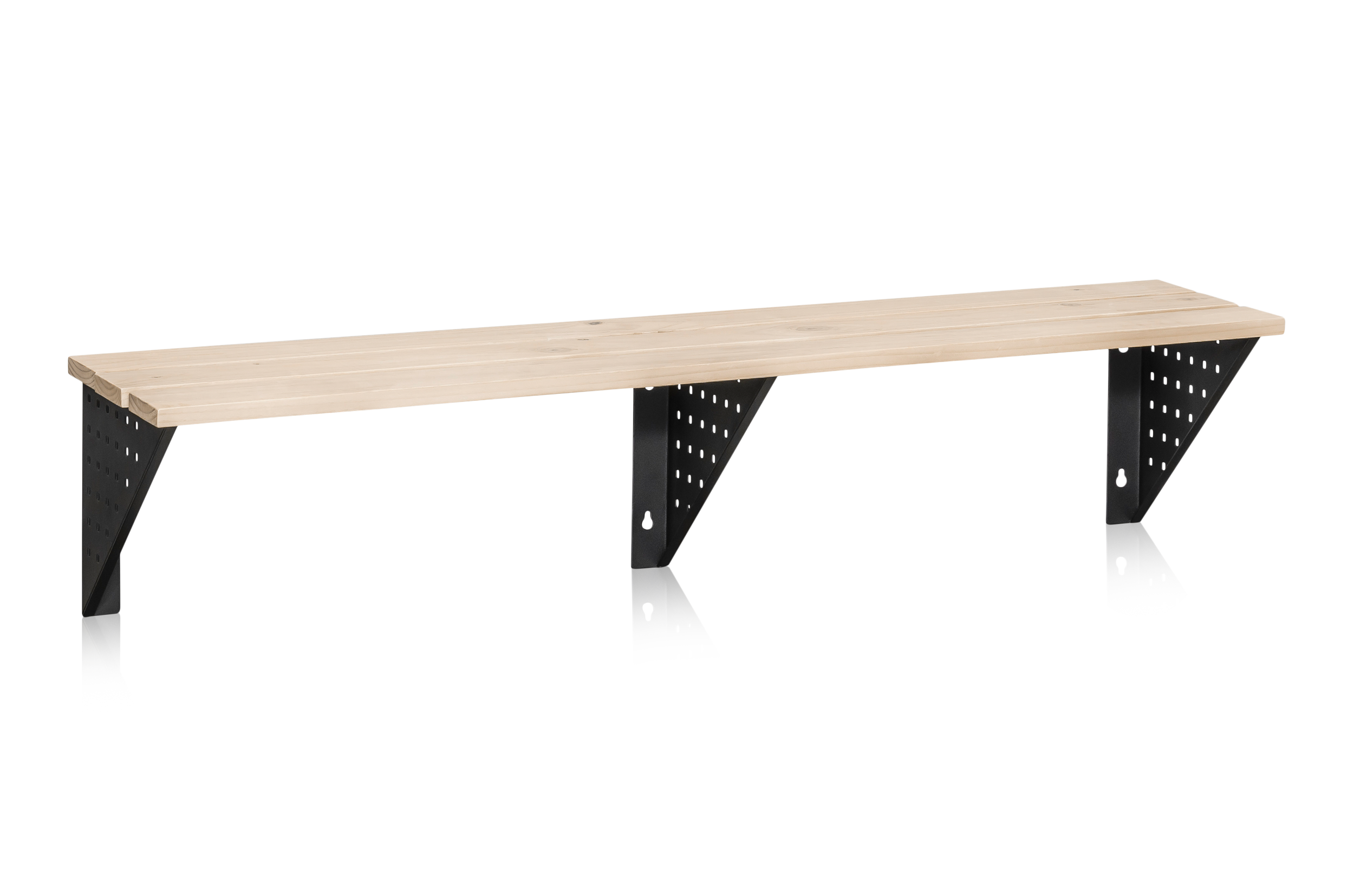 Sittbänk Vägghängd 1500 mm Furu