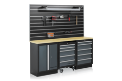 Garageinredning Homeworx Spårpanel Komplett 1