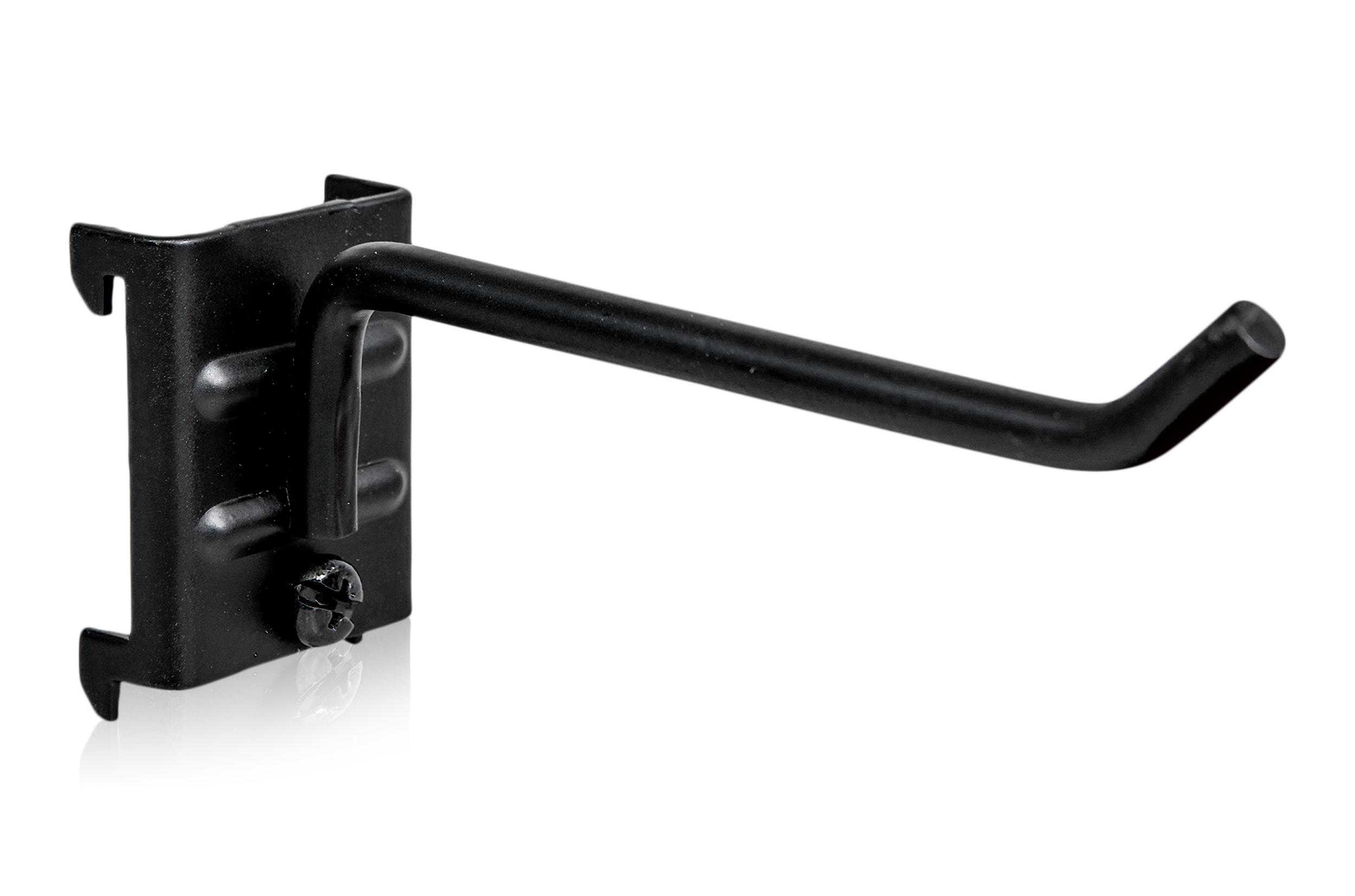 Upphängningskrok 100x6 mm 5-Pack Svart