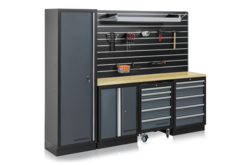 Garageinredning Homeworx Spårpanel Komplett 2