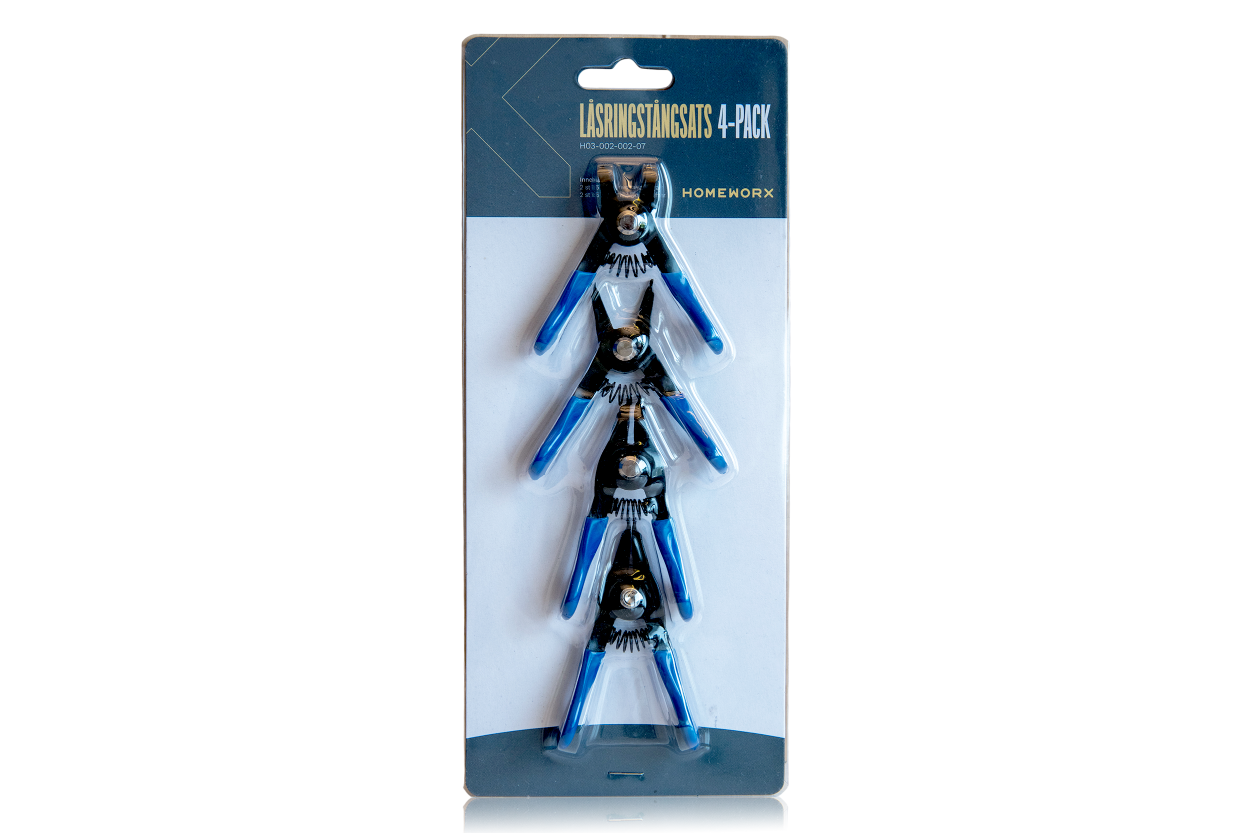 Låsringstångsats 4-pack